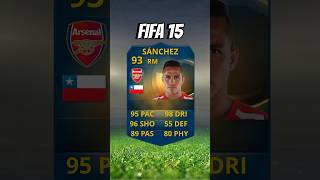 Alexis Sánchez FIFA History🔥⚽️🇨🇱 footballplayer football fifa fut fcbarcelona fc25 [upl. by Mitchiner]