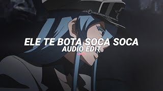 ele te bota soca soca  mc mazzie edit audio [upl. by Nonahs533]