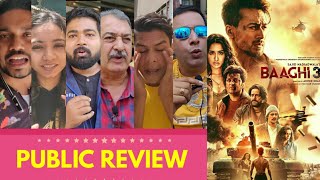 Baaghi 3 Movie PUBLIC REVIEW  First Day First Show  Tiger Shroff Shraddha KapoorRiteish Deshmukh [upl. by Wing]