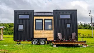 The Most Beautiful Tiny Houses On Wheels  Voyager House  Living Design Tiny House [upl. by Gene]