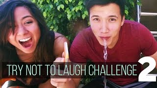 TRY NOT TO LAUGH CHALLENGE 2 [upl. by Leirol]