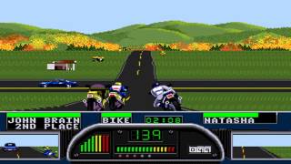 Road Rash II Walkthrough [upl. by Sothena592]