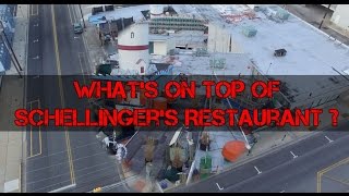 Whats On Top of Schellingers Restaurant [upl. by Akeemaj]