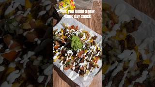 Easy Loaded Steak Fries gamedayfood carneasada easyrecipe [upl. by Akimed]