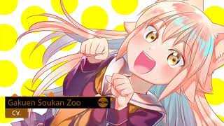 Murenase Seton Gakuen Opening Full  Gakuen Soukan Zoo  CV [upl. by Howlan690]