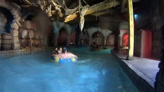 Scary Cave Water Slide at Village Vacances Valcartier [upl. by Nylasej124]