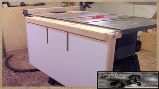 Make A Table Saw Out Feed Table [upl. by Wilhelm]