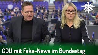 CDU mit FakeNews im Bundestag  DHVNews  444 [upl. by Genni101]