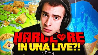 ERO COSÌ VICINO MINECRAFT HARDCORE IN UNA LIVE [upl. by Yelloh]