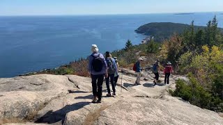 Hiking Acadia National Park  Fall 2024 [upl. by Suu]