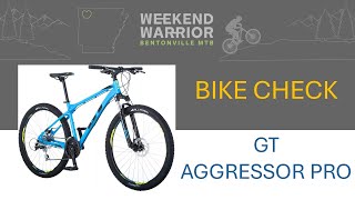 Bike Check 35 GT Agressor Pro [upl. by Lenoil]