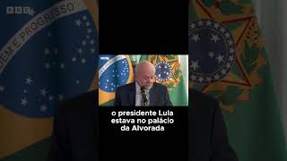 Reação do STF e do presidente Lula às explosões  noticias news noticia [upl. by Yanetruoc]