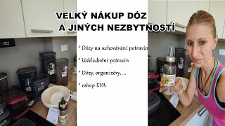 VELKĂ OBJEDNĂVKA DĂ“Z ORGANIZĂ‰RĹ® A DALSĂŤCH VÄšCĂŤ DO KUCHYNÄš ESHO EVA DOMĂCNOST ORGANIZACE [upl. by Aneliram264]