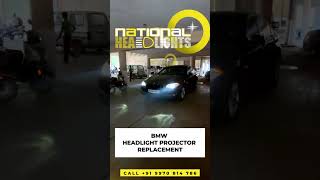 bmw HEADLIGHT PROJECTOR INSTALL automobile autoledlights light service carledheadlight [upl. by Arela792]