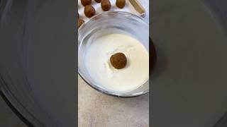 3INGREDIENT BISCOFF TRUFFLES asmr biscoff truffle ⁣fyp shorts [upl. by Icart]