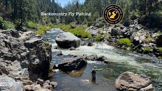 Backcountry Fly Fishing  Middle Fork Feather River  Plumas Co [upl. by Cly29]