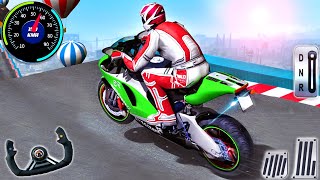 Mega Ramp GT Bike Stunt Racing Simulator 3D  Extreme Motocross Dirt Bike Racer  Android GamePlay [upl. by Rosenstein]