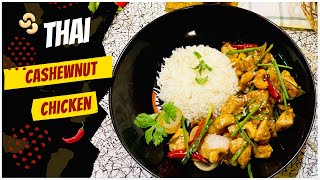 Thai Cashew nut Chicken  تھائی کاجو چکن  Authentic cashew chicken Recipe [upl. by Theresina]