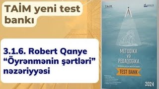 Robert Qanye  quotÖyrənmənin şərtləriquot nəzəriyyəsi [upl. by Dupaix392]