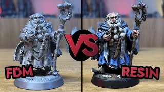 Resin VS FDM 3D printers Which one is the best for miniatures [upl. by Saffian]