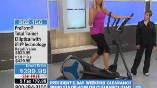 ProForm Total Trainer Elliptical with iFit Technology [upl. by Alleuol]