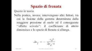 FISICA  LA CINEMATICA NELLEDUCAZIONE STRADALE [upl. by Shifra851]