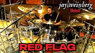 Jay Weinberg Slipknot  quotRed Flagquot Studio Drum Cam [upl. by Giselbert]