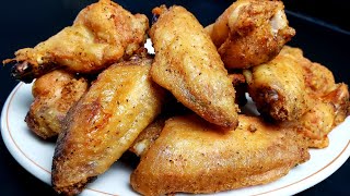 Extra CRISPY CHICKEN WINGS  Oven Baked Chicken Wings Recipe [upl. by Melisandra]