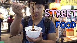 Korean NIGHT MARKET Food in Myeongdong amp KOREAN BBQ [upl. by Llednew]