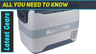 Koolatron 12V Portable Refrigerator Freezer wBluetooth Is This the Best Travel Fridge for [upl. by Briana]