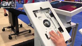 InfoComm 2018 Mihler Presents Floor Stand for Apple iPad [upl. by Erait842]