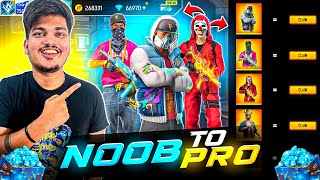 Free Fire I Challenged Jash To Make This NOOB I’d PRO In 10 Minutes😍 Garena Free Fire [upl. by Haig718]