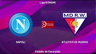 Napoli Vs Atletico De Madrid  Efootball [upl. by Essy]