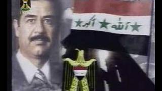 Saddam Hussein in TV [upl. by Eentruok]