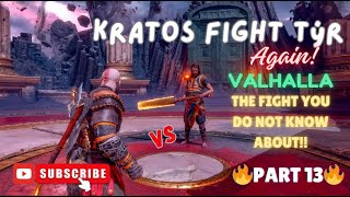 Kratos returned to fight Týr in Valhalla  Second Time [upl. by Veedis670]