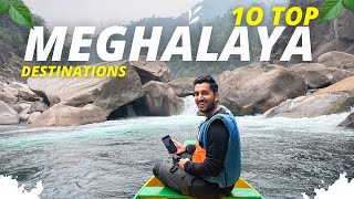 Top 10 Places To Visit in Meghalaya in 2023  Most Beautiful Destinations in Meghalaya Travel Video [upl. by Ikiv]