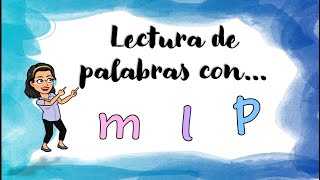 Aprende a leer con M P L  Esmeralda Te Enseña [upl. by Yrellih]