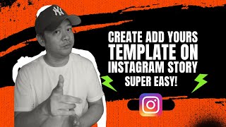 Create add yours template on Instagram story NEW [upl. by Atikehs]