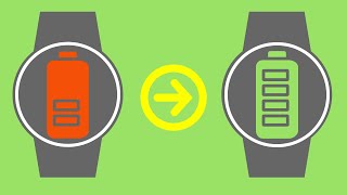 How To Improve Wear OS Smartwatch Battery Life [upl. by Suolekcin]