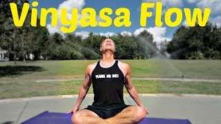 25 minute Power Yoga Workout  Sean Vigue Fitness [upl. by Elsinore771]