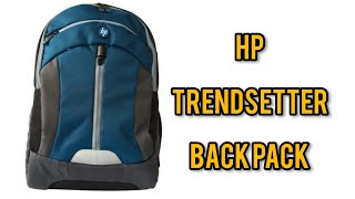 HP Trendsetter Backpack 156 Inches Expandable Bag Unboxing amp Reviews  New HP Laptop Bag [upl. by Lawan201]