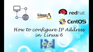 How to configure IP Address in Linux Red Hat 6  Centos 6 [upl. by Llerud933]