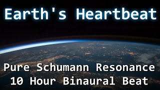 783 Hz Pure Schuman Resonance  10 Hour Binaural Beat  Black Screen [upl. by Yrem786]