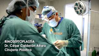 Procedimiento de Rinoseptoplastía por el Dr César Calderón cirujano plástico [upl. by Jase869]