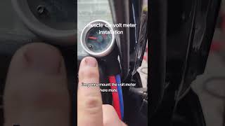 Muscle car volt meter installation [upl. by Marijn856]