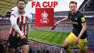 Sunderland vs Newcastle United FA Cup third round live  TyneWear Derby [upl. by Eesac]