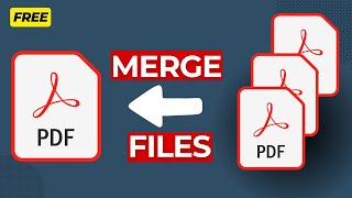 How to Merge Multiple PDFs into One File [upl. by Suollecram]