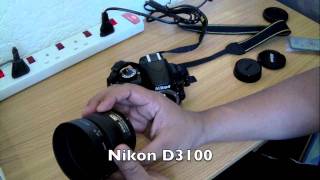 Nikon 35mm f18G AFS DX Lens  Unboxing and Sample Images with D3100 [upl. by Barrington]