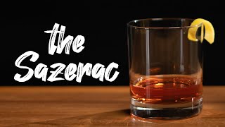 How to make a Sazerac the official cocktail of New Orleans [upl. by Aneerol]