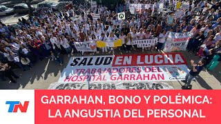 Protesta del personal del Hospital Garrahan por las medidas anunciadas por el Ministerio de Salud [upl. by Kaylyn]